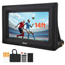 14 ft Inflatable Movie Screen 16:9 600D Movie Projector with Portable Bag