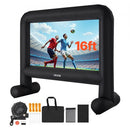 16 ft Inflatable Movie Screen 16:9 600D Movie Projection with Portable Bag