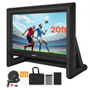 20 ft Inflatable Movie Screen 16:9 600D Movie Projection with Portable Bag