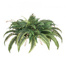 Artificial Boston Fern Large Plastic Fern 80 Branches Indoor Outdoor Decor