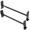 2 Bars Van Roof Ladder Rack 500 LBS Adjustable 35.8" to 57.5" Alloy Steel