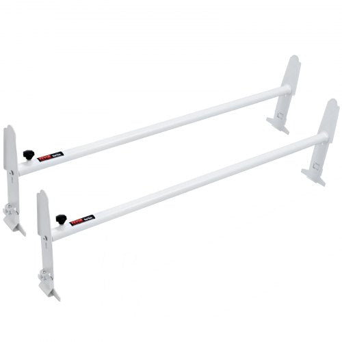 2-Bar Van Roof Ladder Rack Alloy Adjustable 47.2"-78.7" for Full-Size Vans