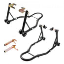 Motorcycle Front & Rear Stand Lift 850 lbs Spoolift Paddock Swingarm Arm