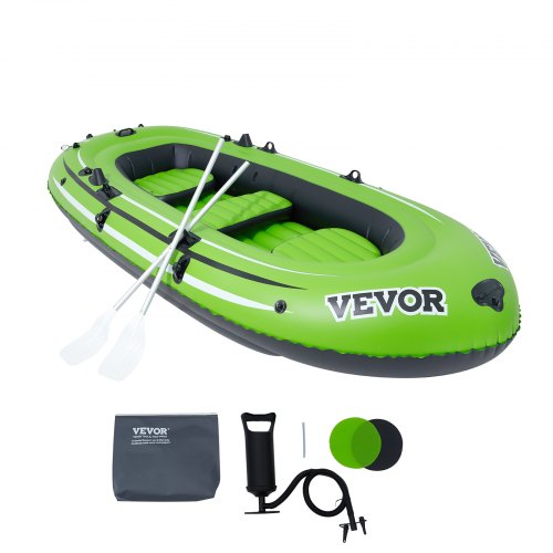 Portable Inflatable Boats Inflatable Boat, 5-Person Inflatable Fishing Boat, PVC Portable Boat R ...