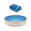 Round Pool Liner 21ft Unibead Style Pool Liner 52in Wall Height