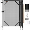 Pool Fence Gate 1.21 x 0.76 m Removable Inground Pool Gate for Security