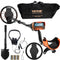 Metal Detector for Adults&Kids, 250mm, Professional Adjustable Higher Accuracy Gold Detector, IP68 Waterproof Coil with LCD Display 7 Modes Advanced DSP Chip, for Detecting Gold Treasure Hunting