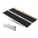 Portable Wheelchair Ramp, 183 cm 363 kg Capacity, Non-Slip Aluminum Folding Threshold Ramp, Foldable Mobility Scooter Ramp Wheel Chair Ramp, Handicap Ramp for Home Steps, Stairs, Doorways, Curbs