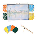 1000 Piece Puzzle Board with Drawer Cover Portable Wooden Jigsaw 73x53cm