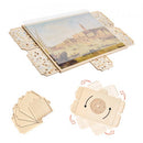 2000 Piece Puzzle Board with Drawer Cover Portable Wooden Jigsaw 102x74cm