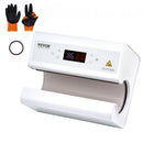 Auto Tumbler Heat Press Machine, Mug Heat Press for 11-30oz Sublimation Tumblers, Heat Up Fast and Even, Tumbler Press with Tape and Glove, Temp and Time Setting, for Tumblers, Cups, Mugs, White