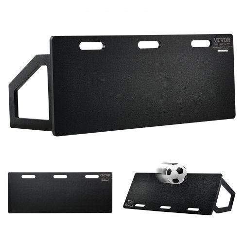 Soccer Rebounder Board, 115x45 cm Portable Soccer Wall with 2 Angles Rebound, Foldable HDPE Kickback Rebound Board, Soccer Training Equipment for Kids and Adults, Passing & Shooting Practice