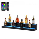 LED Lighted Liquor Bottle Display Bar Shelf RF & App Control 1014mm 2-Step
