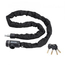 Bike Chain Lock, 3.94 Ft Combination Bicycle Chain Lock with 3 Keys, Heavy Duty Anti-Theft High Security Bike Locks, Perfect for Bike, Motorcycle, Scooter, Bicycle, Door, Fence or Gate, 10mm