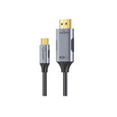 Oxhorn Usb C To Hdmi 2M Cable Aluminum Plugs Black