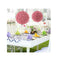 Faux Eucalyptus Decorative Balls With7 Layers Leaves Uv Protected