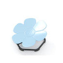 Petal Sensory Swivel Chair With Non Slip Metal Base