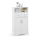 Bathroom Floor Cabinet With 2 Adjustable Shelves