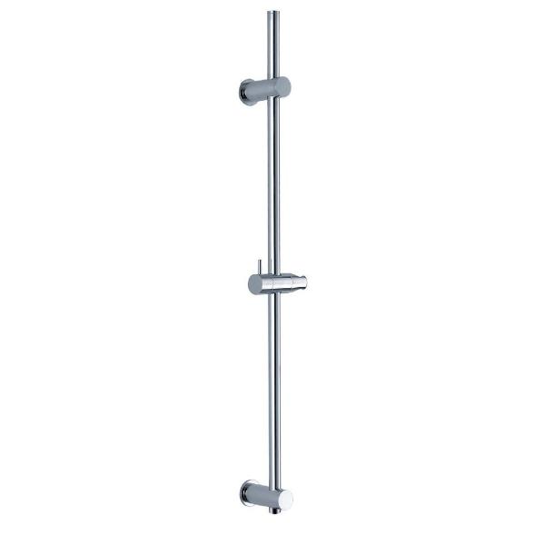 Round Shower Rail with Inlet