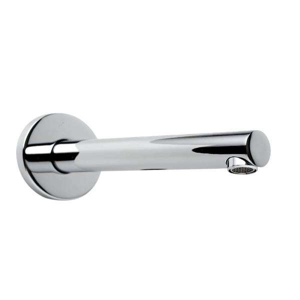 Molla Round Bath Spout with Oval Plate Wall Mounted Luxury Chrome