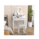 Vanity Desk With Lighted Mirror Makeup Table With Lights