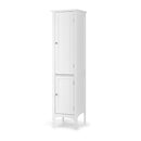 5 Tier Bathroom High Cabinet With 2 Shelves With Doors