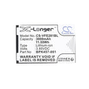 Cameron Sino Cs Vfe281Bl 3000Mah Battery For Verifone E280S