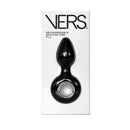 Vers Rechargeable Silicone Vibe Black Rechargeable Vibrating Butt Plug
