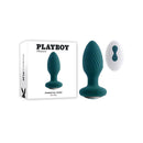 Playboy Pleasure Spinning Tail Teaser Vibrating And Rotating Butt Plug