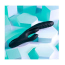 Playboy Pleasure Rapid Rabbit Black Usb Rechargeable Rabbit Vibrator