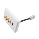 Video Home Theatre Wall Plate Rgb Hdmi