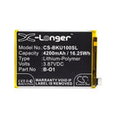 Cameron Sino Cs Bku100Sl 4200Mah Battery For Vivo Iqoo U1 Mobile