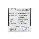 Cameron Sino Cs Ot975Xl 1650Mah Battery For Vodafone Vf975 Phone