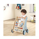 Wooden Baby Walker With Storage For Motor Skill Development