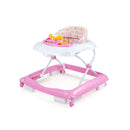 Baby Walker With Adjustable Heights Padded Seat Lights And Music Tray