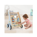 Wooden Baby Walker With Storage For Motor Skill Development