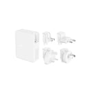 Belkin Boostcharge Pro 140W Usb C 4 Port Gan Wall Charger White
