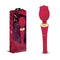 Secret Kisses Rosegasm Rose Wand Red Usb Rechargeable Massager Wand