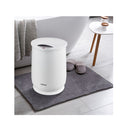 Towel Warmer Bucket With Flip Top Lid And Fragrance Holder White