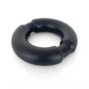 Vers Liquid Silicone Weighted Steel Core Black C Ring With Steel Core
