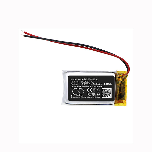 Cameron Sino Cs Swh800Sl 300Mah Battery For Sony Wh H800 Charging Case