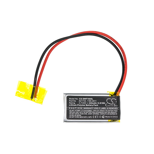 Cameron Sino Cs Swf700Sl 220Mah Battery For Sony Wh Ch510 Headset