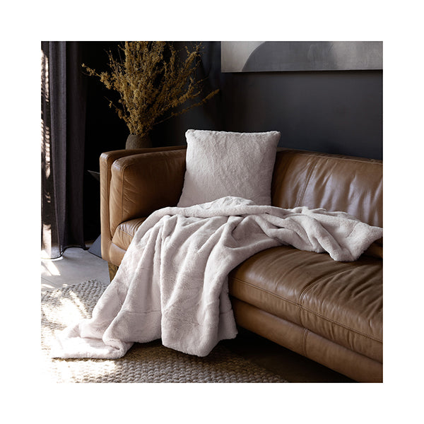 Bambury Frida Square Cushion Snow