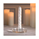 Playboy Pleasure In A Twist White Glass Usb Rechargeable Vibrator