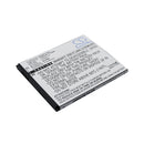 Cameron Sino Cs Opf700Sl 1500Mah Battery For Oppo 1105 Mobile