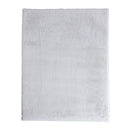 Soft Polyester Pony White Rectangle Rug 80Cmx250Cm