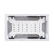 Strong Versabox Recessed Dual Layer Flat Panel Solution White