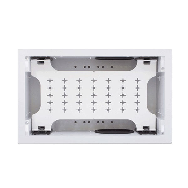 Strong Versabox Recessed Dual Layer Flat Panel Solution White