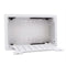 Strong Versabox Recessed Dual Layer Flat Panel Solution White