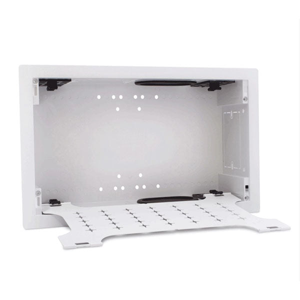 Strong Versabox Recessed Dual Layer Flat Panel Solution White